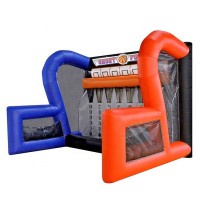 Sport games shooting inflatable basketball rack on sale