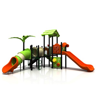 Hot new preschool children slide game outdoor playground customized