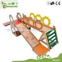 preschool kids indoor wooden multi gym equipment