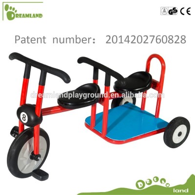 high quality double seats big kids tricycle