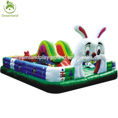 Outdoor playground Equipment Commercial castle inflatable combo bouncer,inflatable cube tent for sale