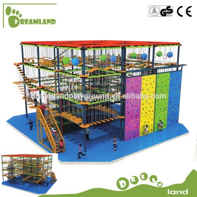 Sport Game Indoor playground equipment Huge park adult and kids commercial obstacle course