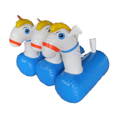 inflatable pony hop racing/ inflatable horse