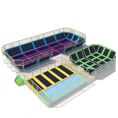 EU standard professional indoor trampoline park for family